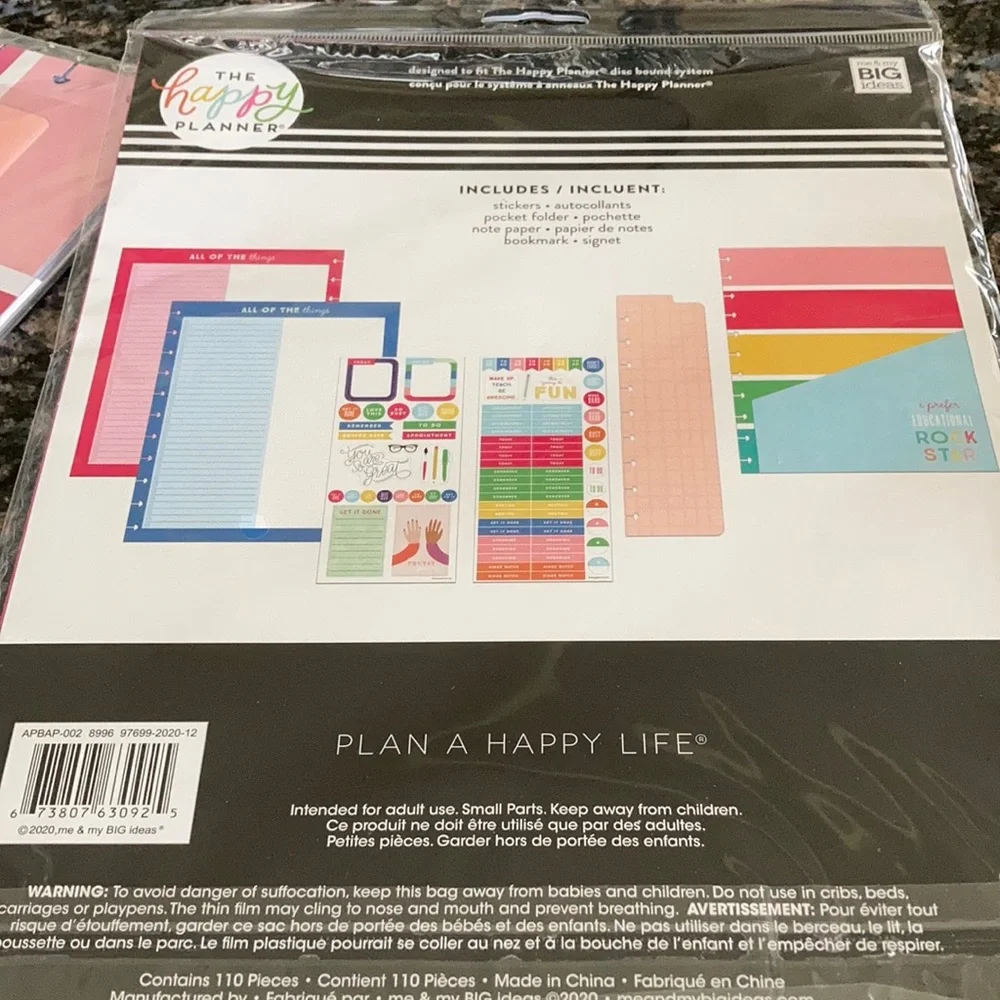 THE HAPPY PLANNER TEACHER PLANNER ACCESSORIES I PREFER EDUCATIONAL ROCK …